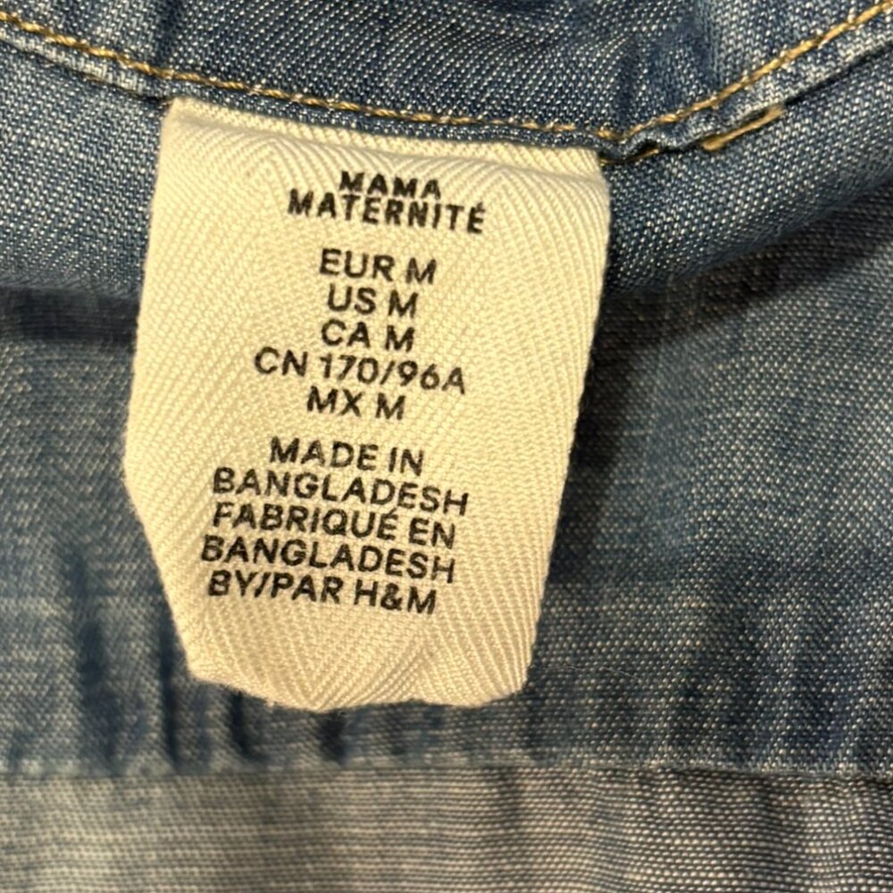 MAMA MATERNITY denim dress - Picture 6 of 7
